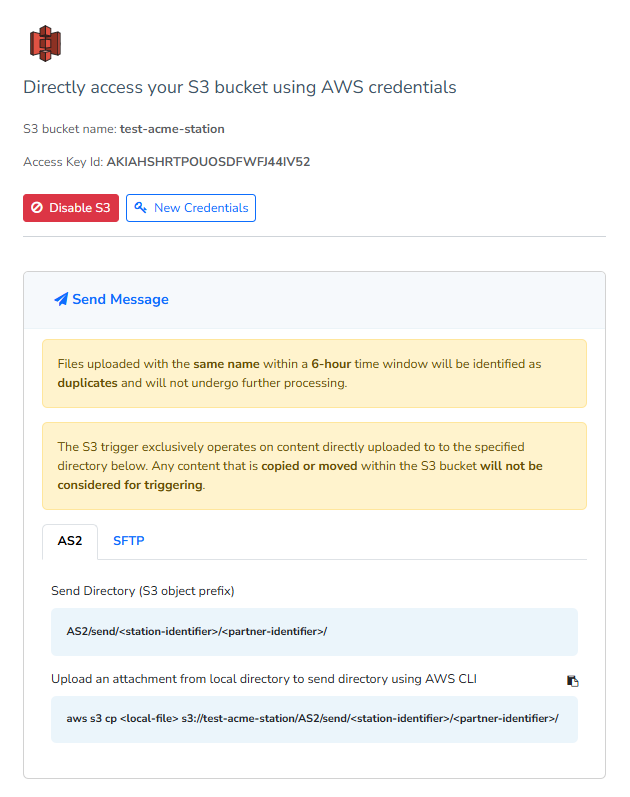 MFT Gateway S3 Support